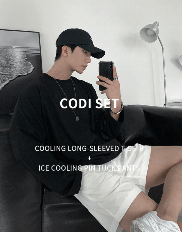 [SET]  ICE  COOLING 긴팔 + 팬츠